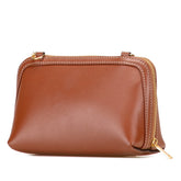 セリーヌ トリオンフ チェーンショルダーバッグ ポシェット ブラウン レザー レディース CELINE 【中古】
